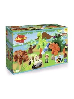 ECOIFFIER 87-delige Bouwstenenspeelset "Dinoland" Groen - Vanaf 18 Maanden -Babyproduct winkel ecoiffier 87 delige bouwstenenspeelset dinoland groen vanaf 18 maanden 4