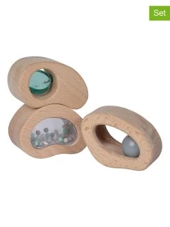 Eichhorn 3-delige Set: Motoriekbouwstenen "Baby Pure" - Vanaf 12 Maanden