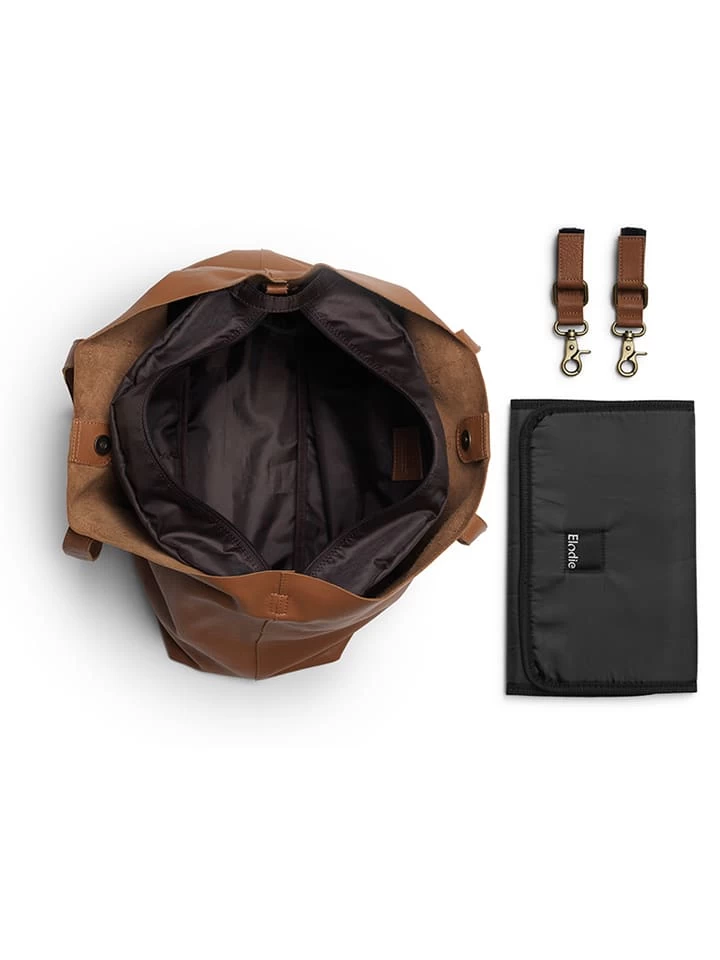 Elodie Details Leren Luiertas Lichtbruin - (B)39 X (H)31 X (D)16 Cm 2 Elodie Details Leren Luiertas Lichtbruin - (B)39 X (H)31 X (D)16 Cm - Afbeelding 2