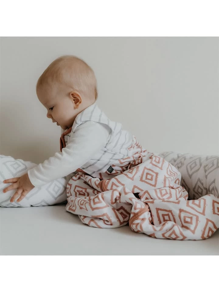 Babyslaapzak Wit/lichtroze 3 Babyslaapzak Wit/lichtroze - Afbeelding 3