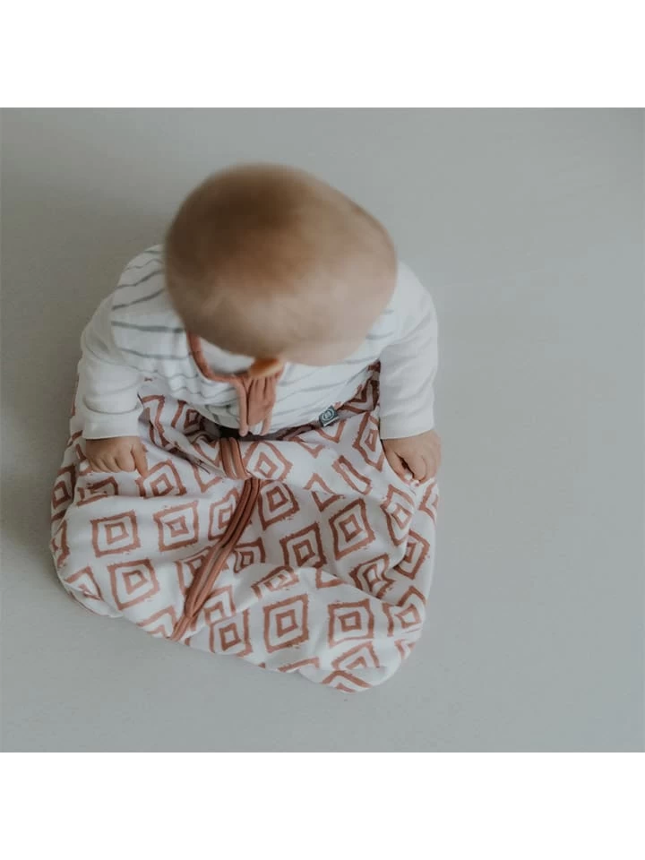 Babyslaapzak Wit/lichtroze 4 Babyslaapzak Wit/lichtroze - Afbeelding 4