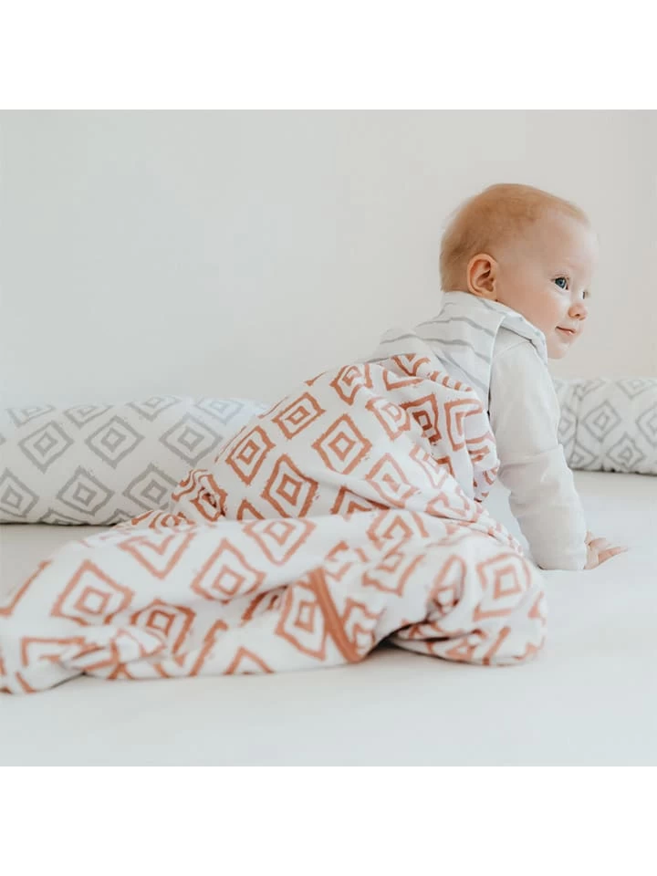 Babyslaapzak Wit/lichtroze 7 Babyslaapzak Wit/lichtroze - Afbeelding 7