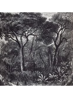 Poef "Black Forest" Zwart - (H)36 X Ø 28 Cm -Babyproduct winkel ethnical life poef black forest zwart h 36 x o 28 cm 3