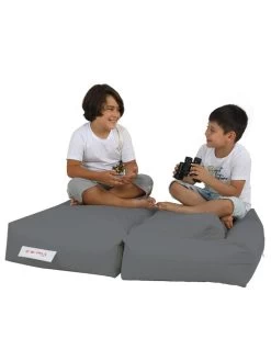 3-delige Kinderzitzakkenset Grijs -Babyproduct winkel evila 3 delige kinderzitzakkenset grijs 4