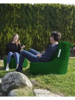 Zitzak "Eva" Groen - (B)70 X (H)80 Cm -Babyproduct winkel evila zitzak eva groen b 70 x h 80 cm 5