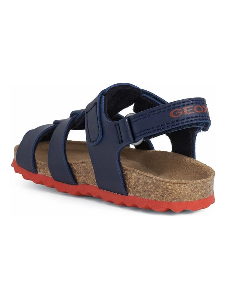 Geox Enkelsandalen "Chalki" Donkerblauw 3 Geox Enkelsandalen "Chalki" Donkerblauw - Afbeelding 3