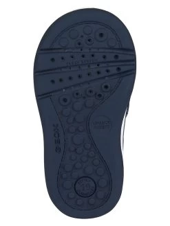 Geox Leren Sneakers "Biglia" Donkerblauw -Babyproduct winkel geox leren sneakers biglia donkerblauw 2