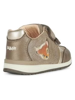 Geox Leren Sneakers "Rishon" Lichtbruin -Babyproduct winkel geox leren sneakers rishon lichtbruin 3