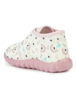 Geox Pantoffels "Zyzie" Crème/lichtroze -Babyproduct winkel geox pantoffels zyzie creme lichtroze 2