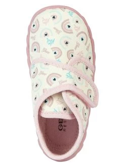 Geox Pantoffels "Zyzie" Crème/lichtroze -Babyproduct winkel geox pantoffels zyzie creme lichtroze 4