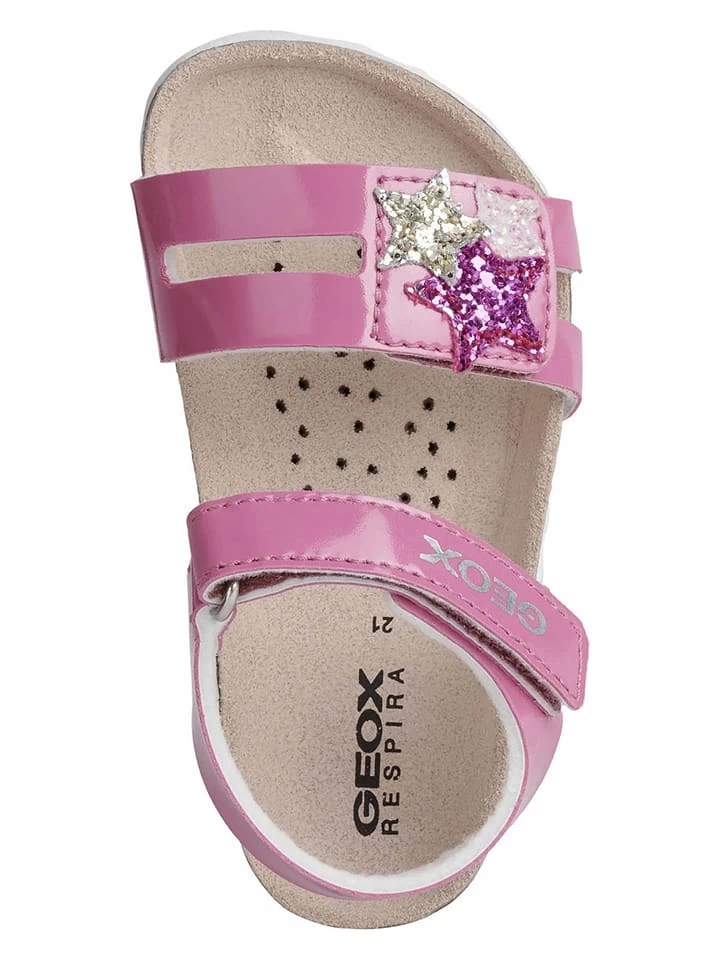 Geox Sandalen "Chalki" Roze 5 Geox Sandalen "Chalki" Roze - Afbeelding 5