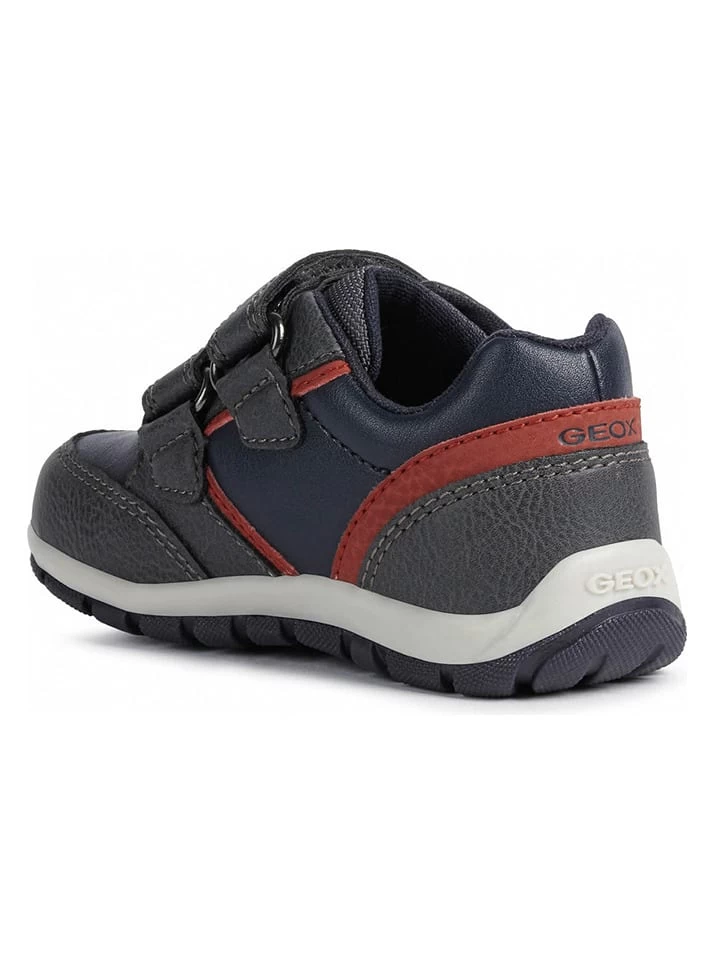 Geox Sneakers Grijs/donkerblauw 3 Geox Sneakers Grijs/donkerblauw - Afbeelding 3