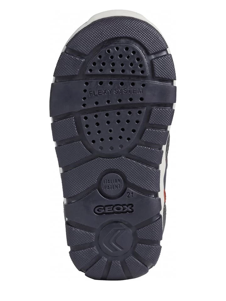 Geox Sneakers Grijs/donkerblauw 6 Geox Sneakers Grijs/donkerblauw - Afbeelding 6