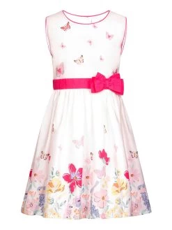 Jurk Crème/meerkleurig