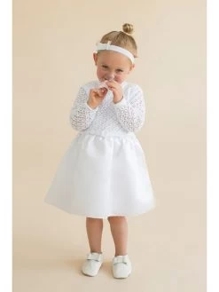 Doopjurk "Sarah" Wit