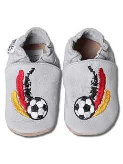 Leren Kruipschoenen "Kickers" Grijs