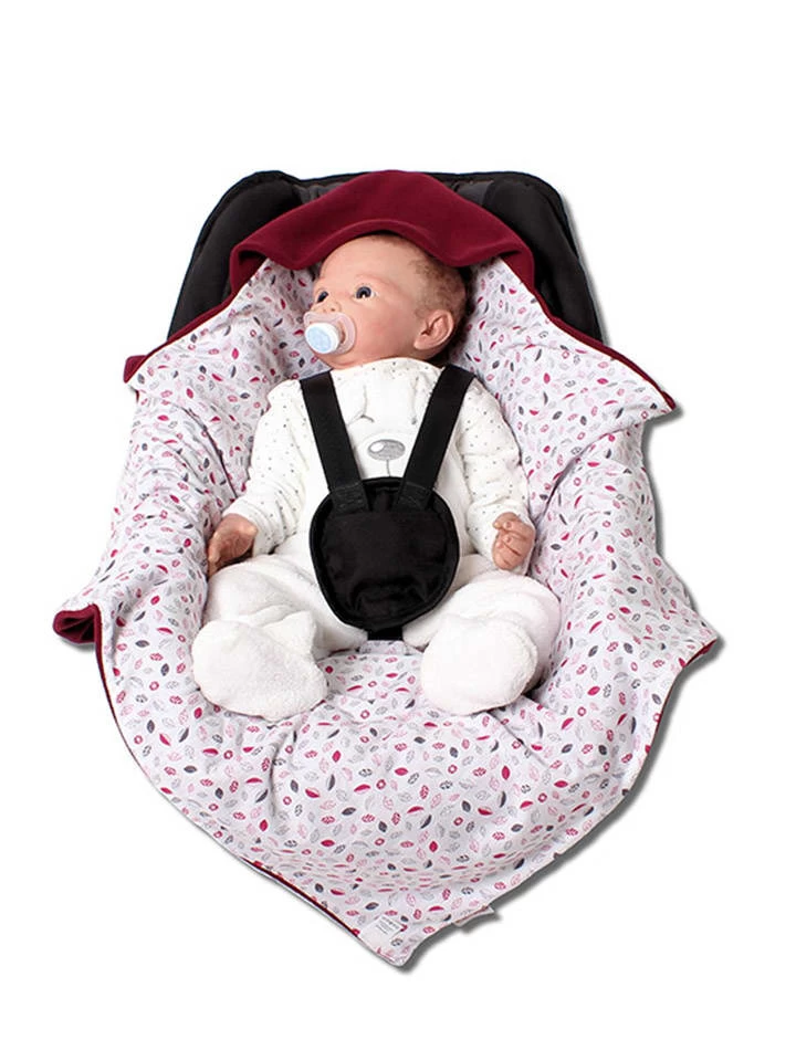 Zomer-wikkeldeken Bordeaux - (L)70 X (B)70 Cm 1 Zomer-wikkeldeken Bordeaux - (L)70 X (B)70 Cm