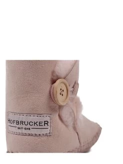 Babyschoenen Met Lamsvacht "Booty" Lichtroze -Babyproduct winkel hofbrucker babyschoenen met lamsvacht booty lichtroze 4