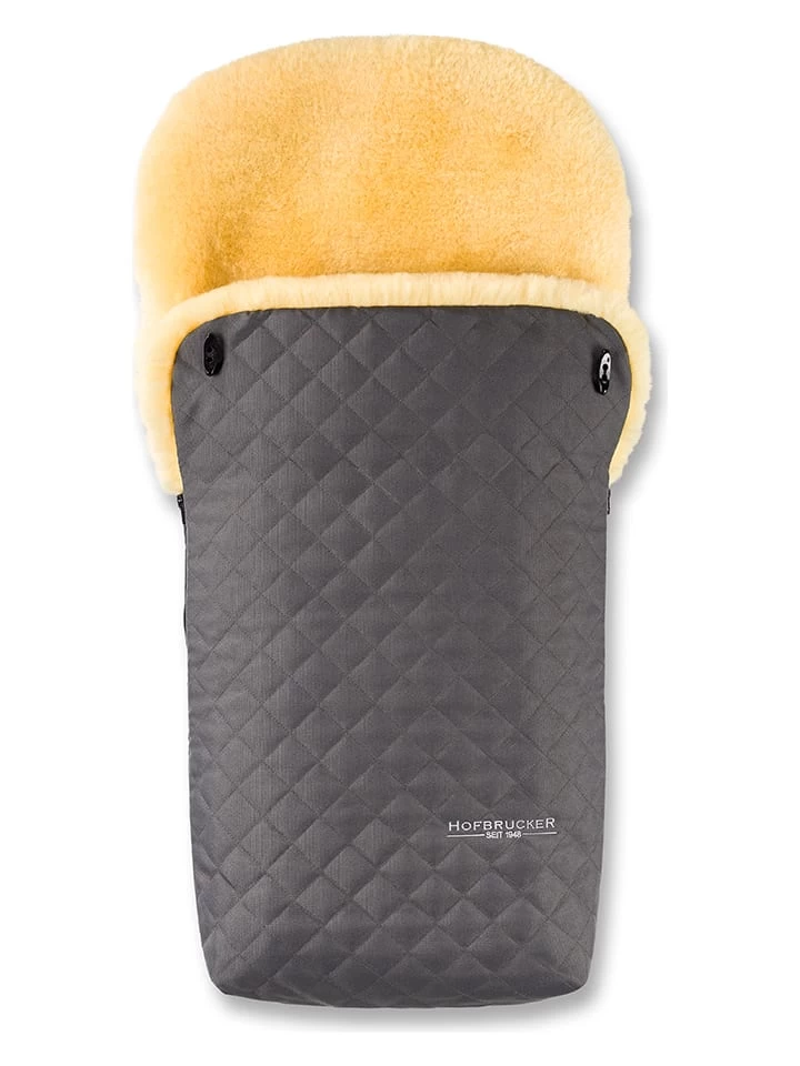 Voetenzak Met Lamsvacht "Putzi Limited Edition" Grijs - (L)90 X (B)34 Cm 1 Voetenzak Met Lamsvacht "Putzi Limited Edition" Grijs - (L)90 X (B)34 Cm