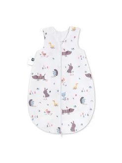Zomerslaapzak "Crazy Animals" Wit
