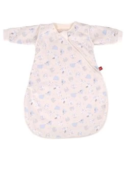 4-seizoenenslaapzak "Frida" Beige/lichtblauw