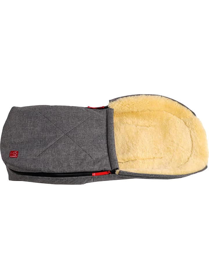 Knuffelzak Met Lamsvacht "Emmi" Antraciet - (L)80 X (B)37 Cm 2 Knuffelzak Met Lamsvacht "Emmi" Antraciet - (L)80 X (B)37 Cm - Afbeelding 2