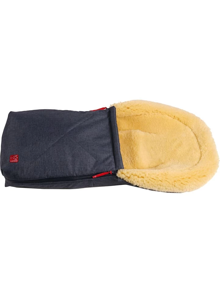 Knuffelzak Met Lamsvacht "Emmi" Donkerblauw - (L)80 X (B)37 Cm 2 Knuffelzak Met Lamsvacht "Emmi" Donkerblauw - (L)80 X (B)37 Cm - Afbeelding 2