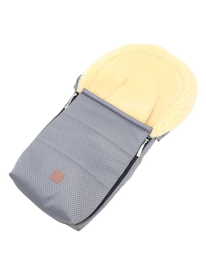 Knuffelzak Met Lamsvacht "Emmi" Grijs - (L)80 X (B)37 Cm 2 Knuffelzak Met Lamsvacht "Emmi" Grijs - (L)80 X (B)37 Cm - Afbeelding 2