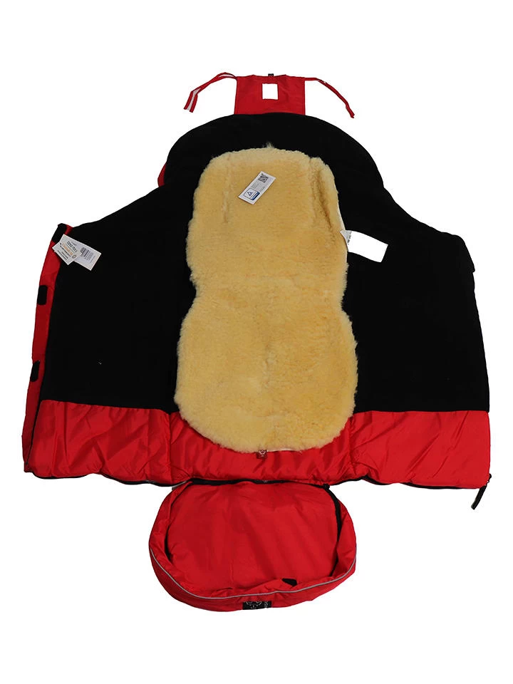 Thermo-voetenzak "Arctik Plus" Rood - (L)105 X (B)48 Cm 2 Thermo-voetenzak "Arctik Plus" Rood - (L)105 X (B)48 Cm - Afbeelding 2