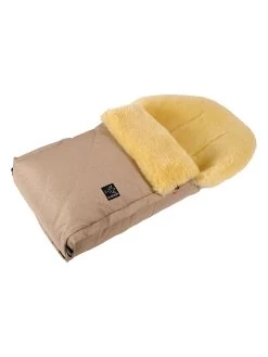 Voetenzak Met Lamsvacht "Duub" Beige - (L)88 X (B)47 Cm -Babyproduct winkel kaiser naturfellprodukte voetenzak met lamsvacht duub beige l 88 x b 47 cm 2