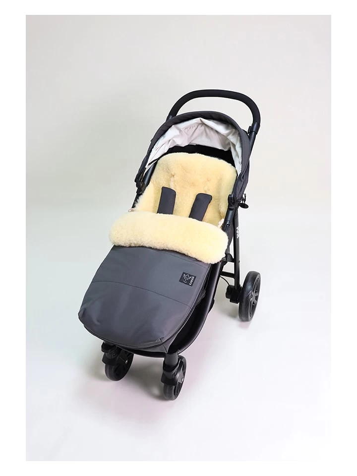 Voetenzak Met Lamsvacht "Natty" Blauwgrijs - (L)85 X (B)45 Cm 7 Voetenzak Met Lamsvacht "Natty" Blauwgrijs - (L)85 X (B)45 Cm - Afbeelding 7