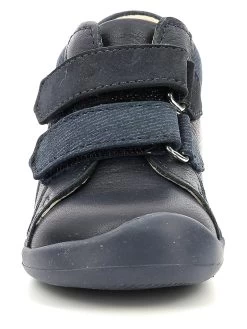 Kickers Leren Boots "Wambak" Donkerblauw -Babyproduct winkel kickers leren boots wambak donkerblauw 3