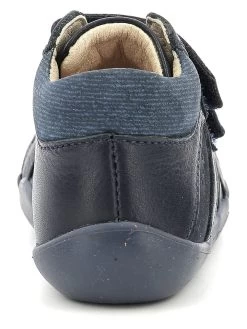 Kickers Leren Boots "Wambak" Donkerblauw -Babyproduct winkel kickers leren boots wambak donkerblauw 4