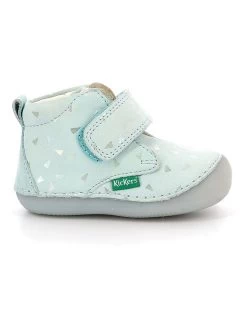 Kickers Leren Loopleerschoenen "Sabio" Lichtblauw