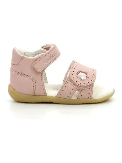 Kickers Leren Sandalen "Bigkratch" Lichtroze