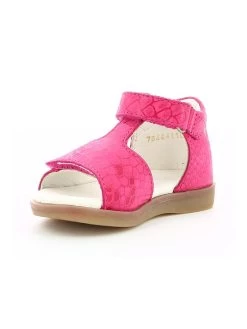 Kickers Leren Sandalen "Giusticia" Roze -Babyproduct winkel kickers leren sandalen giusticia roze 2
