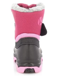 Kimberfeel Winterlaarzen "Abby" Roze/zwart -Babyproduct winkel kimberfeel winterlaarzen abby roze zwart 2