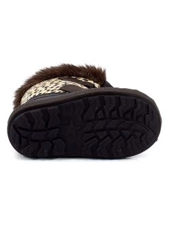 Kimberfeel Winterlaarzen "Calypso" Bruin/geel -Babyproduct winkel kimberfeel winterlaarzen calypso bruin geel 3