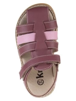 Leren Enkelsandalen Paars -Babyproduct winkel kmins leren enkelsandalen paars 3