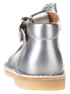 Leren Enkelsandalen Zilverkleurig 7 Leren Enkelsandalen Zilverkleurig -Babyproduct winkel kmins leren enkelsandalen zilverkleurig 2