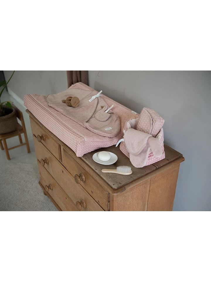 Verschoonkussenhoes "Amsterdam" Lichtroze - (L)73 X (B)45 Cm 3 Verschoonkussenhoes "Amsterdam" Lichtroze - (L)73 X (B)45 Cm - Afbeelding 3