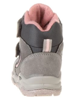 Leren Boots Grijs -Babyproduct winkel lamino leren boots grijs 2