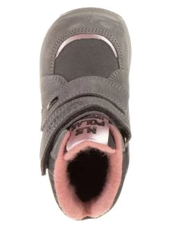 Leren Boots Grijs -Babyproduct winkel lamino leren boots grijs 3