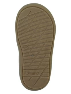 Leren Sneakers Grijs -Babyproduct winkel lamino leren sneakers grijs 5