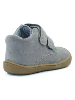 Leren Sneakers Grijs -Babyproduct winkel lamino leren sneakers grijs 6