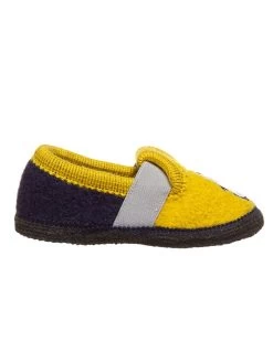 Pantoffels Geel/donkerblauw 8 Pantoffels Geel/donkerblauw -Babyproduct winkel lamino pantoffels geel donkerblauw 2