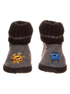 Pantoffels Grijs 9 Pantoffels Grijs -Babyproduct winkel lamino pantoffels grijs 4