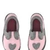 Pantoffels Lichtroze/grijs