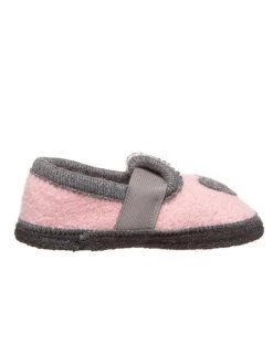 Pantoffels Lichtroze/grijs 10 Pantoffels Lichtroze/grijs -Babyproduct winkel lamino pantoffels lichtroze grijs 3