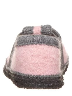 Pantoffels Lichtroze/grijs 11 Pantoffels Lichtroze/grijs -Babyproduct winkel lamino pantoffels lichtroze grijs 4